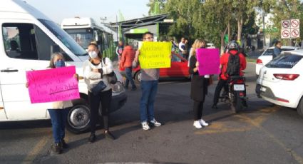 Bloquean la avenida Central en Ecatepec para exigir la localización con vida de Angélica Giovanna, de 12 años