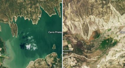 Los niveles de agua de la presa de Cerro Prieto en Nuevo León han disminuido por años: está a 0.5% de su capacidad