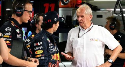 Checo Pérez deja 'contento' a Helmut Marko, asesor de Red Bull, tras su podio en Bahréin: "Está en muy buena forma"