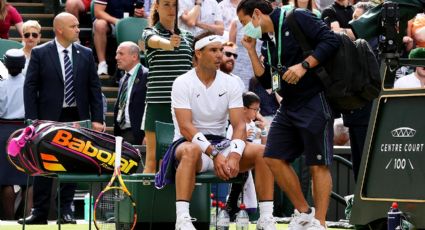 Rafa Nadal sufre una rotura abdominal de siete milímetros, pero quiere jugar la semifinal de Wimbledon ante Kyrgios
