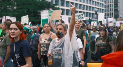 "Women’s March" congrega a miles en EU para protestar contra la prohibición del aborto en EU