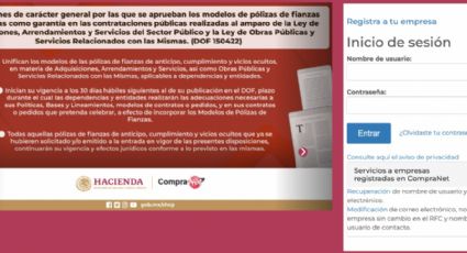 Compranet reanuda operaciones tras 17 días de fallas en el sistema, informa Hacienda