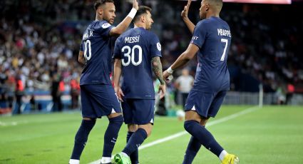 Neymar sigue en plan grande, mientras Mbappé y Messi le hacen 'segunda' en otra goleada del PSG