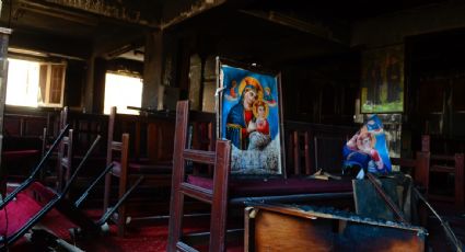 Incendio en iglesia en Egipto deja 41 muertos
