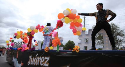 Realizan desfile en Ciudad Juárez para celebrar el sexto aniversario luctuoso de Juan Gabriel