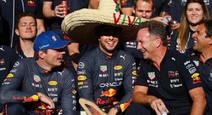 Checo Pérez festeja con un sombrero de ‘Viva México’ su regreso al podio y otro 1-2 de Red Bull: “Gran día para el equipo”