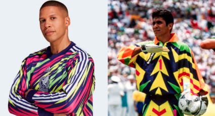 Jorge Campos inspira colorido jersey que será parte de la indumentaria de la Selección Mexicana en Qatar 2022