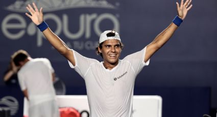 El tenista mexicano Alex Hernández hace historia: Es el primero que gana un partido ATP ante un rival extranjero en 22 años