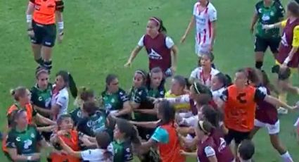 Se arma la bronca en la Liga MX Femenil entre jugadoras de Necaxa y Santos