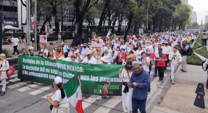 Marchan en la CDMX y otros estados del país para rechazar la militarización y exigir más seguridad