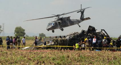 Falta de combustible provocó la caída de un helicóptero que transportaba a marinos involucrados en detención de Caro Quintero: FGR