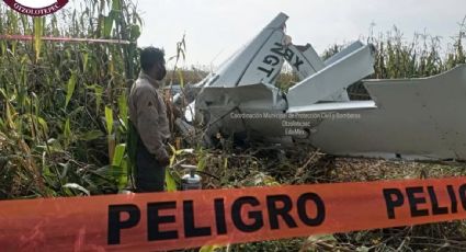 Desplome de una avioneta cerca del aeropuerto de Toluca deja tres muertos