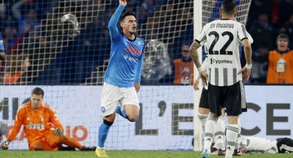 Napoli le da un paseo y golea a la Juve para reafirmarse en la cima de Italia; ‘Chucky’ Lozano jugó un minuto