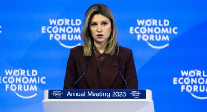 Las ambiciones de Rusia no se limitarán a Ucrania, advierte la esposa de Zelenski ante líderes en Davos