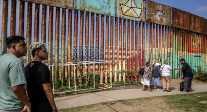 Estados Unidos reanuda la reparación del muro fronterizo entre San Diego y Tijuana