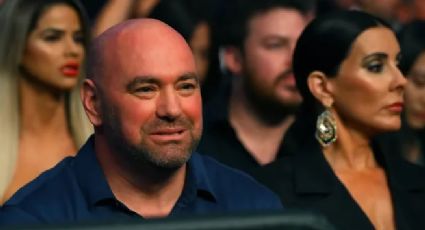 Dana White, presidente de la UFC, intercambia golpes con su esposa al recibir el Año Nuevo en México