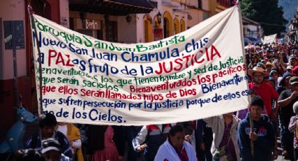 Indígenas de Chiapas protestan por la violencia contra sus comunidades y el despojo de tierras