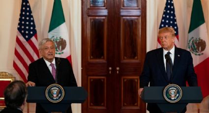 Trump aprovecha su primer evento de campaña para jactarse de haber amenazado a AMLO para aceptar “Quédate en México”