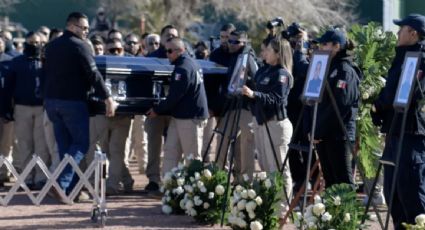 Realizan homenaje a los 12 policías que murieron en el motín del Cereso de Ciudad Juárez