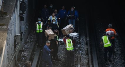 Fiscalía de la CDMX asegura las cajas negras de los trenes que chocaron en tramo de la Línea 3 del Metro