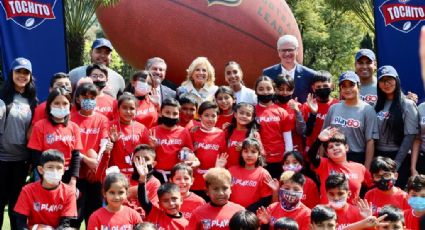Jill Biden, primera dama de Estados Unidos, engalana clínica de la NFL en México: "El deporte une personas"