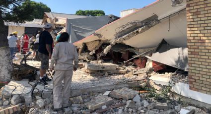 Mueren siete personas por el derrumbe del techo de una iglesia en Tamaulipas