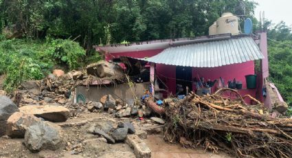 Emergencia por "Max" en cuatro municipios de Guerrero: casi 4 mil casas inundadas, nueve socavones y 95 árboles caídos