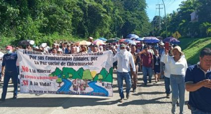 Marchan en Chicomuselo para exigir fin a la ola de violencia que azota la zona fronteriza de Chiapas