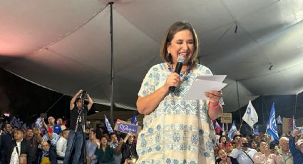 "Morena va a empezar con sus mentiras de que vamos abajo en las encuestas, pero estamos creciendo": Xóchitl Gálvez