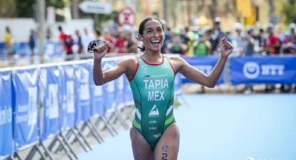 La mexicana Rosa María Tapia conquista medalla de bronce en la Copa Mundial de Triatlón