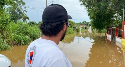 Lluvias en Veracruz: hay nueve municipios afectados, 730 casas inundadas, siete localidades incomunicadas y un fallecido