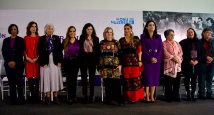 Gobernadores, legisladoras y secretarias de Estado promueven a Sheinbaum en evento sobre paridad política de género