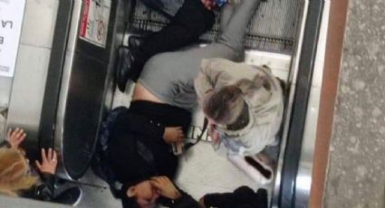 Falla en escalera eléctrica de la estación Polanco del Metro de la CDMX deja al menos siete lesionados