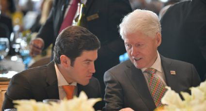 El aspirante presidencial Samuel García afirma que Bill Clinton le dio un consejo: "Adelante, no importa la edad"