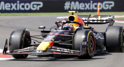 Checo Pérez termina tercero en la primera práctica libre del Gran Premio de México