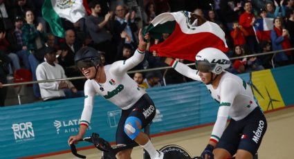 ¡35 oros para México! Fernando Nava y Ricardo Peña se levantan de una caída y ganan la final de ciclismo de pista en los Juegos Panamericanos