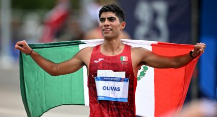 El mexicano Andrés Olivas gana medalla de bronce en la marcha de 20km de los Juegos Panamericanos