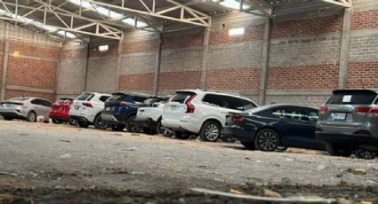 Hallan en una bodega los automóviles robados de una agencia Volvo en Guanajuato