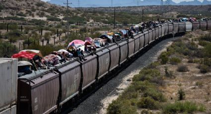 INM descarta que migrantes sigan utilizando los trenes de carga para llegar a la frontera con Estados Unidos