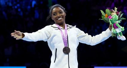 Simone Biles cierra con doble broche de oro el Mundial de Gimnasia: Arrasa en barra de equilibrio y piso