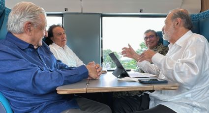AMLO realiza junto a Carlos Slim el segundo recorrido por el Tren Maya