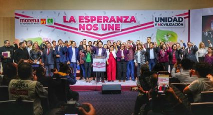 Sheinbaum llama a mantener la unidad en Morena tras el anuncio de los nueve aspirantes a las gubernaturas