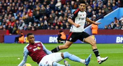 Raúl Jiménez rompe racha de un año y ocho meses sin anotar en la Premier League, pero el Fulham cae ante Aston Villa
