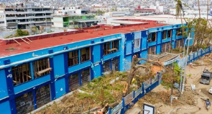SEP registra 363 escuelas con daños severos en Guerrero por "Otis" y anuncia que serán reconstruidas junto con Sedatu