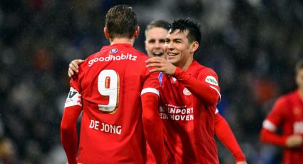 'Chucky' Lozano reaparece tras lesión con el PSV, que avanza en la Copa holandesa