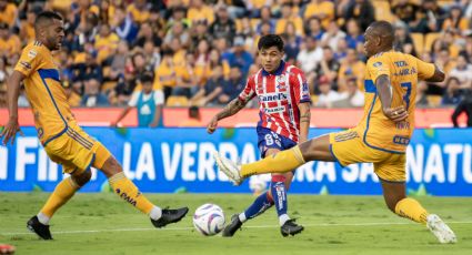 Tigres sufre rasguños del San Luis, que empata 'in extremis' con un golazo de Villalpando