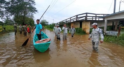 Autoridades de Veracruz mantienen alerta para 19 municipios por fuertes lluvias ocasionadas por el frente frío número 8