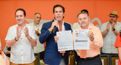 El actor Roberto Palazuelos se integra a Movimiento Ciudadano para buscar un escaño en el Senado