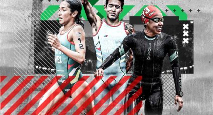 México asigna a Rosa María Tapia, Lizeth Rueda y Aram Peñaflor las plazas para el triatlón de París 2024 