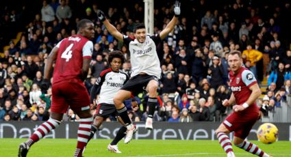 Raúl Jiménez retoma su mejor versión: vuelve a anotar y el Fulham golea al West Ham